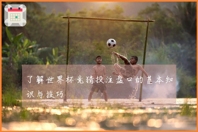 了解世界杯竞猜投注盘口的基本知识与技巧